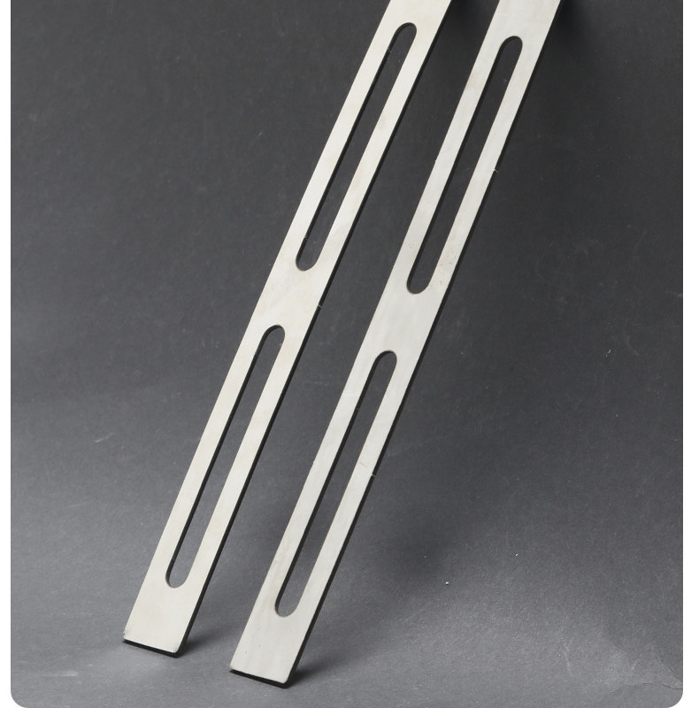 Stainless Steel Tail Box Fixing Strip, Thickened and Durable, Electric Vehicle Delivery Box Fixing Bracket, Rear Rack Base Plate Pad
