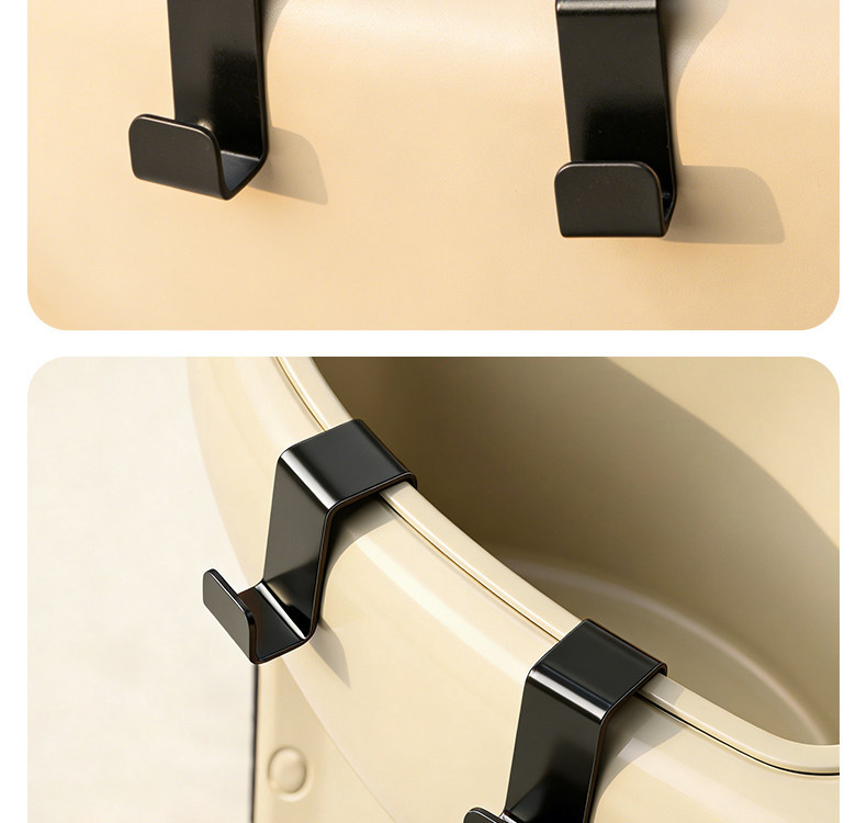 Universal Stainless Steel Car-Mounted Hook for Leisure Tricycles, Super Strong Load-Bearing, Thickened and Wear-Resistant, Front-Mounted Bag Storage Hook