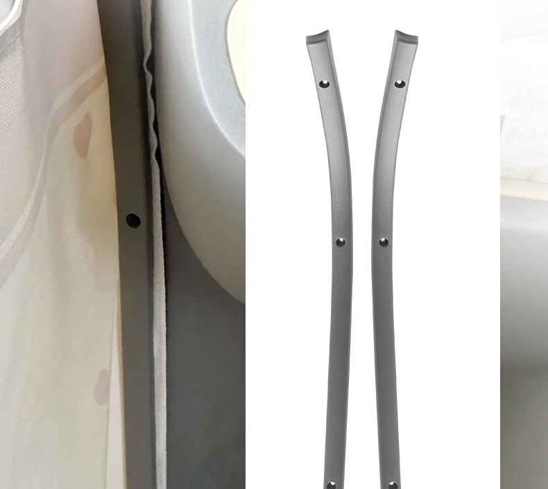 Suitable for Yadi Cl9/Cl9S Tarpaulin Plastic Strips, Windproof Fixed Rain Curtain, Thickened Fixing Strips, Rainproof Accessories
