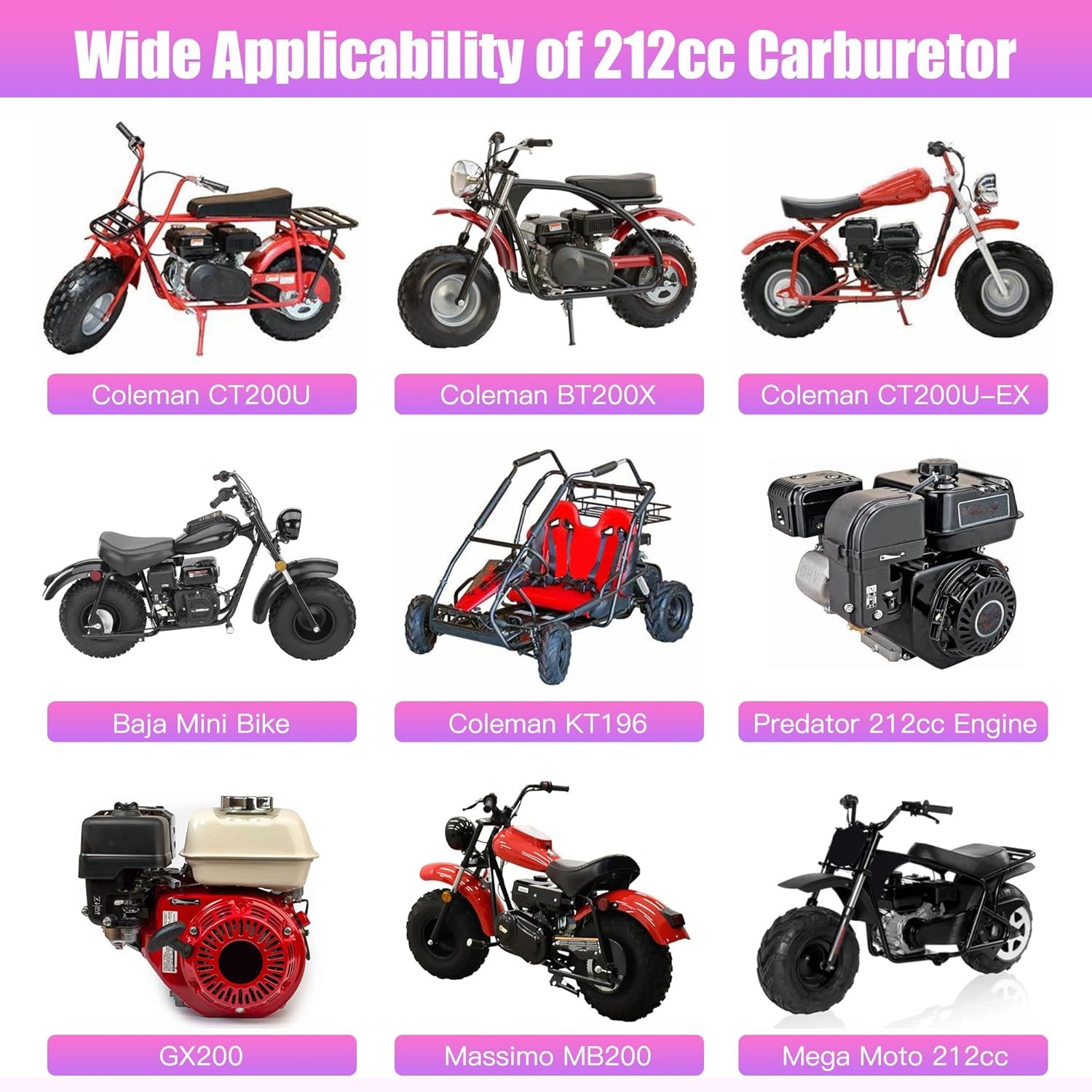 Pz27 Carburetor Kit for Cg 125Cc 150Cc 250Cc Engine Xr100 at