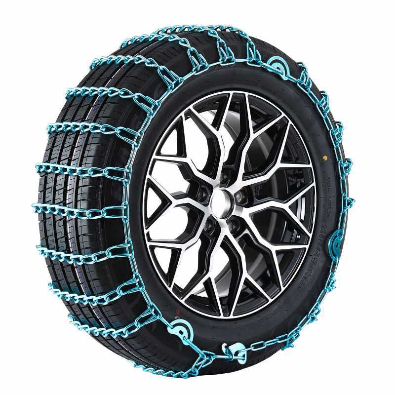 Car Tire Anti-Slip Chains for Sedans, Suvs, Universal Use for Vans, Off-Road Vehicles, Trucks, and Small Cars, Snow Tire Anti-Slip