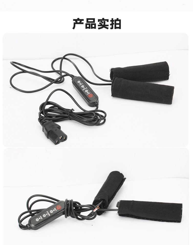 【10 Sets】Winter Electric Vehicle Heated Handlebar Covers with Velcro Fasteners for Riders to Keep Warm