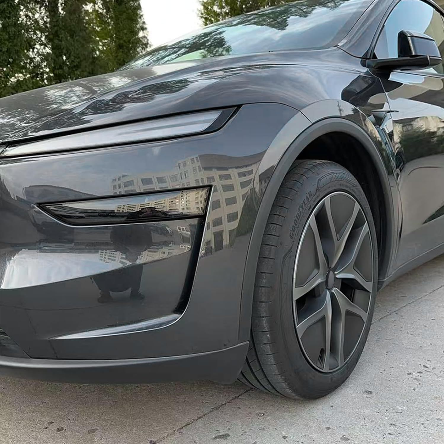 Suitable for 2025 2026 Tesla 4-Piece Model Y Juniper 19inch Wheel Hub Caps