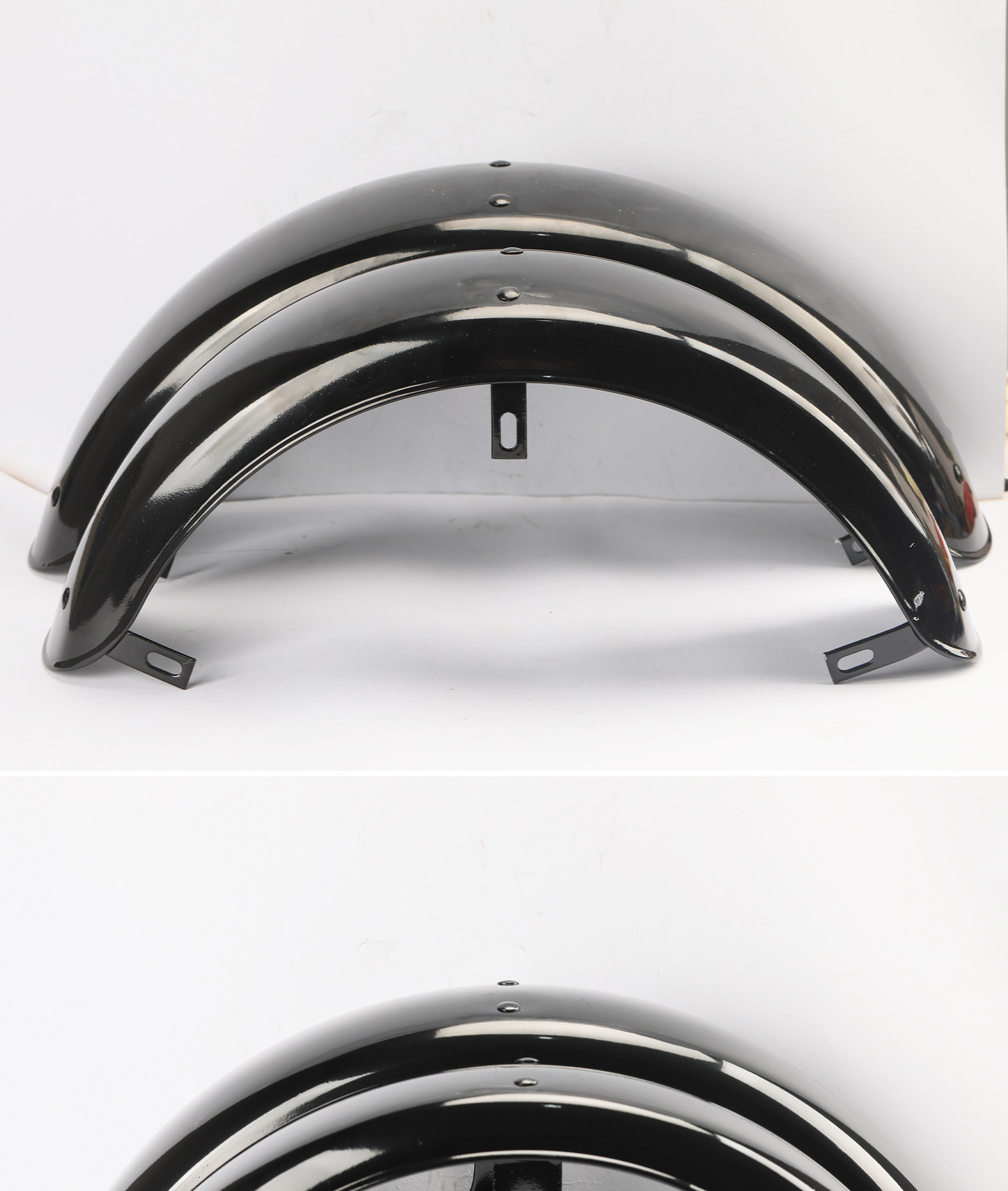 Elderly-Friendly Leisure Tricycle Rear Fender, Thickened Carbon Steel, Universal Left and Right Waterproof Board 10/ 8inch Thickened Mudguard