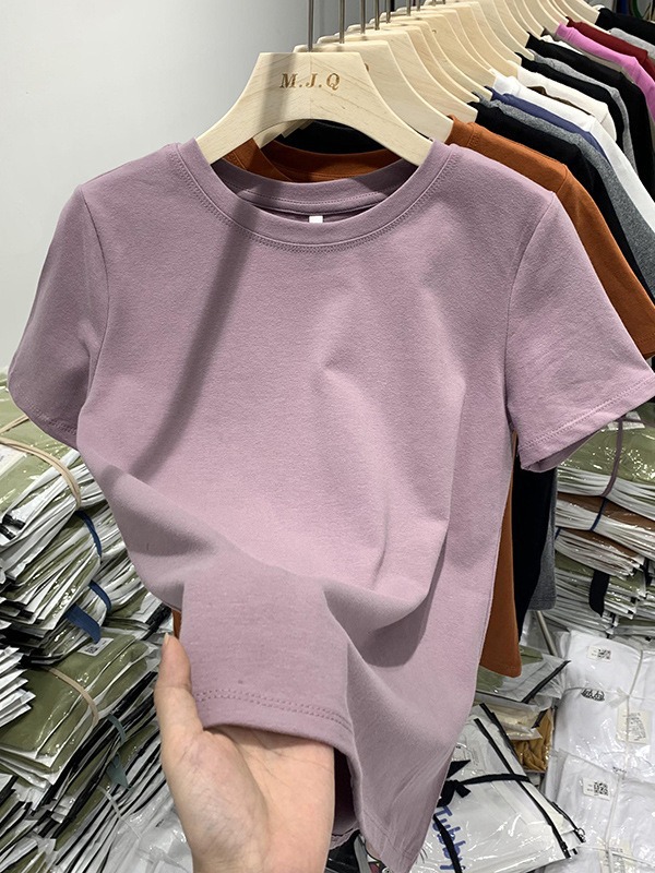 Elastic Ribbed Cotton European-Style Reg...