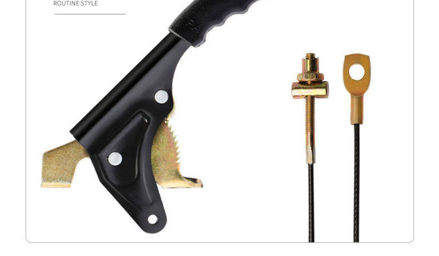 Universal Motorcycle and Electric Vehicle Handbrake Assembly, Special Thickened and Hardened Right-Hand Brake for Tricycles, Thickened Brake Parts