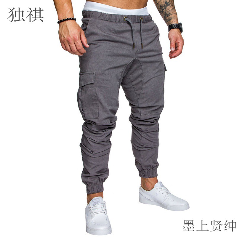 Cargo Pants Trousers for Men Clothes Men...
