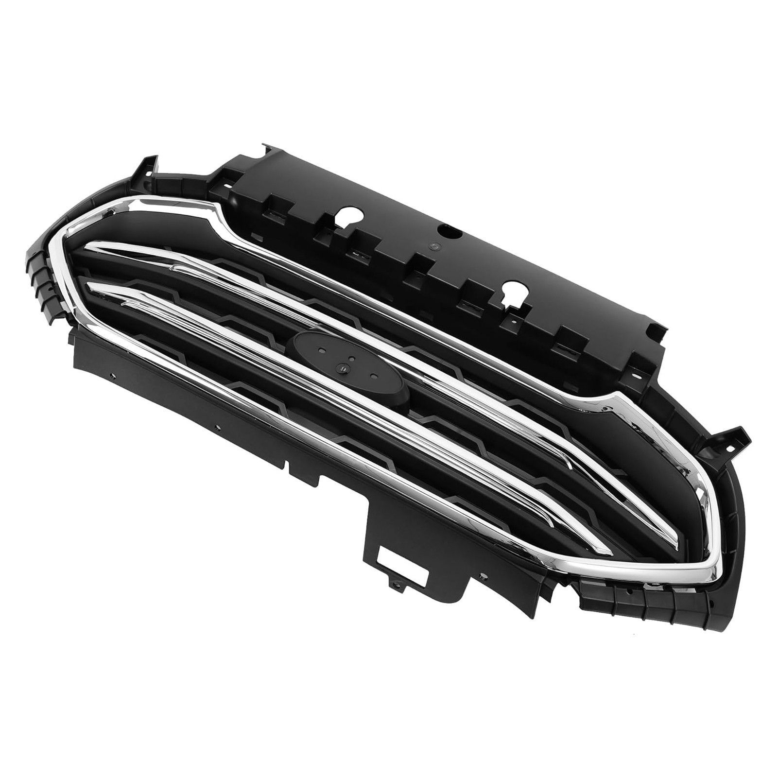 Suitable for 18-19 Ford EcoSport front bumper upper grille, electroplated and painted