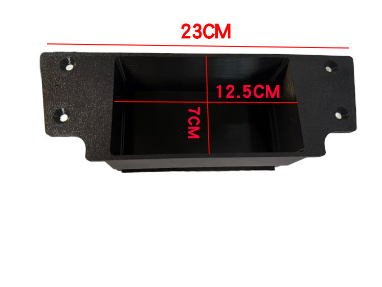 Modified Rear-Mounted Decorative Box for Electric Scooter, Suitable for Jikai Ae5I Pro, with Cutting Groove Storage Compartment