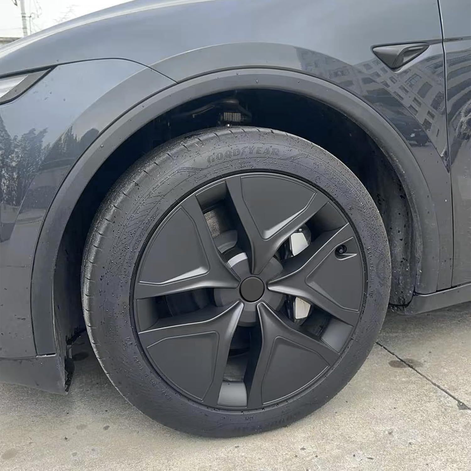 Suitable for 2025 2026 Tesla 4-Piece Model Y Juniper 19inch Wheel Hub Caps