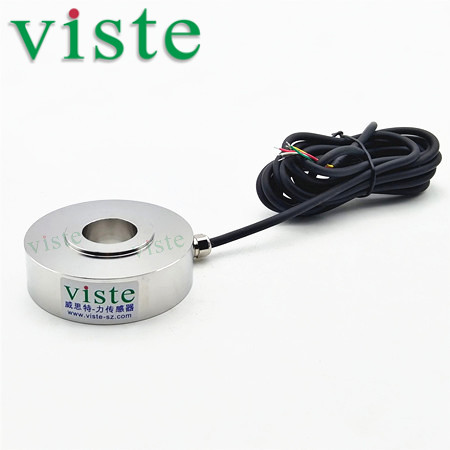 VR805通孔式环形传感器 测量螺栓拧紧力传感器