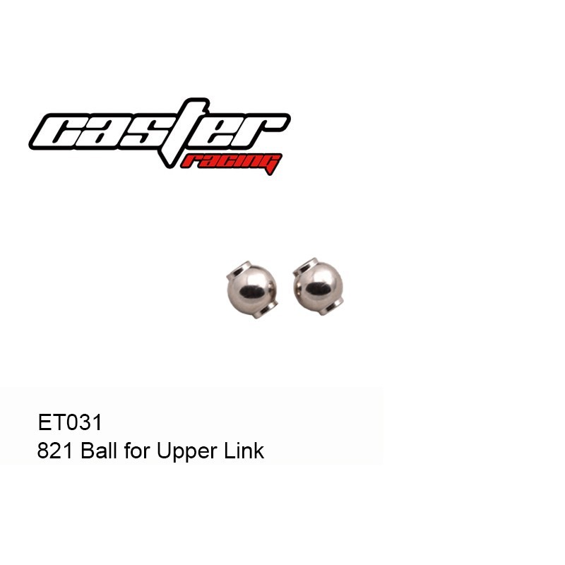 CASTER CASTER ETO821 1 8PRO ELECTRIC BUGGY ET031 FRONT UPPER A TIE ROD BALL JOINT - OUTSIDE