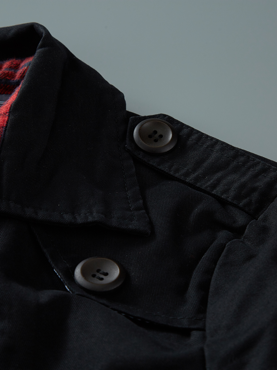 90 115 POUNDS INTO [CLEARANCE] COTTON WINDBREAKER LAPEL JACKET MULTI-POCKET JACKET SPRING MAN CUT MARK TIDE 8678