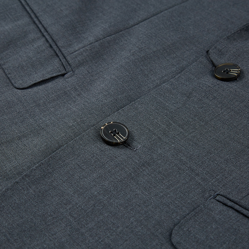 LUO JIA HAN VERSION SLIM STRETCH WOOL SUIT SUIT MALE WORK APPLICATION WORKWEAR GRADUATION ADULT DRESS TIDE 1122