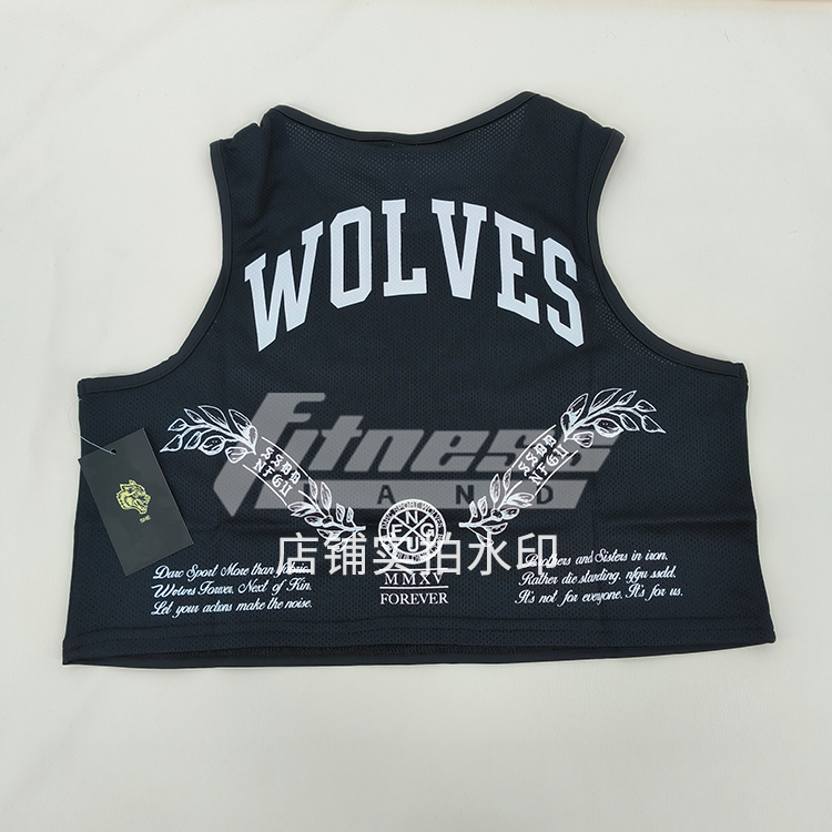 DOMESTIC SPOT DARC SLEEVELESS SPORTS VEST SHE ROOTED DRY WOLF TRAINING TANK