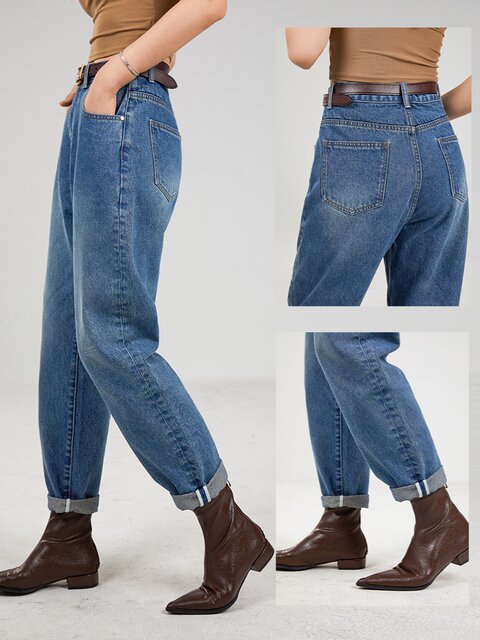K-sister KSOEUR imported custom Turkish god pants/Four seasons reputation king, love cone jeans
