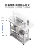 Прикроватная тумбочка, подвижный подъемный столик, простой арендный стол для дома, кабинет, письменный стол, спальня, маленькая квартира, компьютерный стол