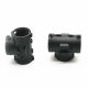Plastic corrugated hose tee fitting T-tee fitting opens tee fitting AD21.2 AD34.5