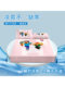 My World Ice Silk Cool Mat + Pillowcase Machine-washable sheet-type soft Cool Mat for Children's Student Cool Mat 0.9