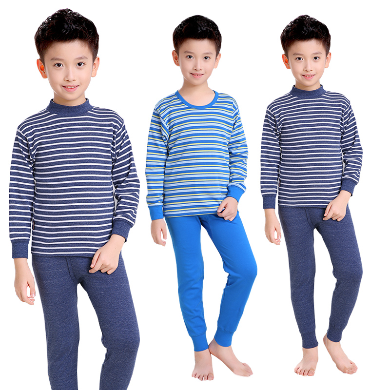 XUAN ZE GENUINE COTTON UNDERWEAR AUTUMN CLOTHES AND PANTS SET MEDIUM AND HIGH NECK CHILDRENS TEENAGERS COTTON SWEATERS AND PANTS FOR COLLEGE STUDENTS