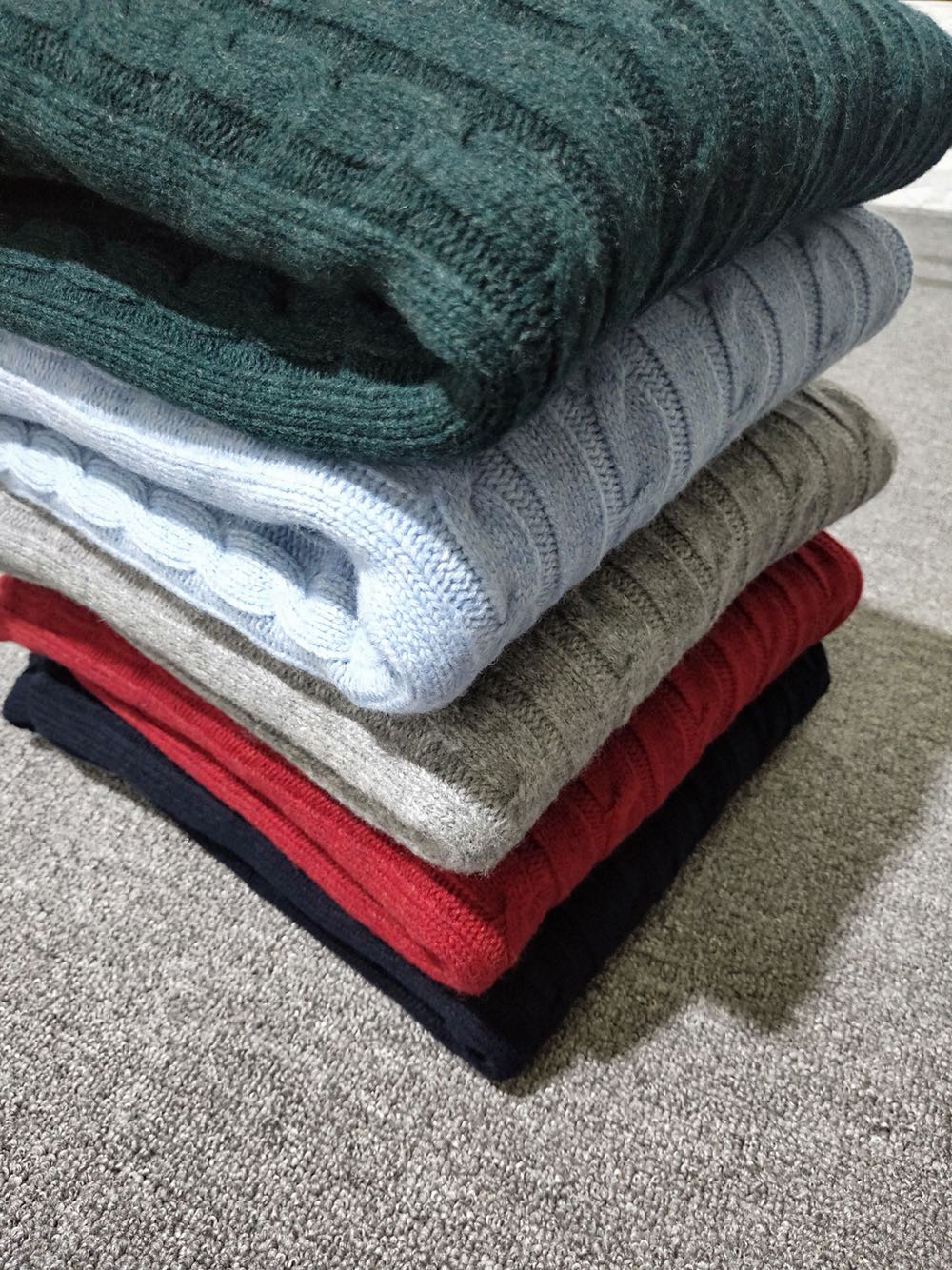 한국 대학 스타일 겨울 신상 하기스 남성 퓨어 울 캐주얼 니트 스웨터