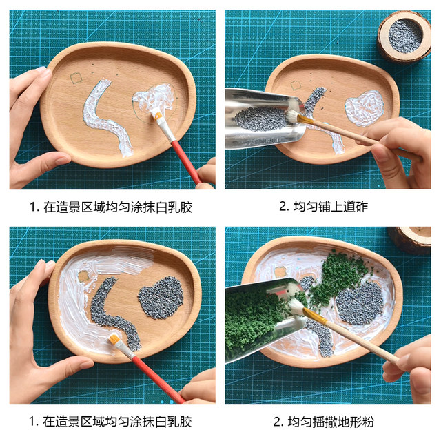 Square Cunjing Sand Chalk Model Special White Latex Woodworking Adhesive Glue DIY Handmade Powerful Quick Dry Transparent Environmentally friendly