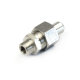 Cone seal welded type direct through cone threaded pipe joint JB6381.3 ZG threaded stainless steel hydraulic joint