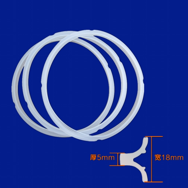 Electric pressure cooker sealing ring 12PCH402A/502A/602A pressure cooker silicone ring 4/5L6 liters suitable for Midea