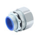 Plastic-covered metal galvanized hose joints, snake skin tube end box outer wire joints, three-column inner wire self-fixed granular joints