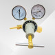 Carbon monoxide full copper pressure reducer CO carbon monoxide double-meter cylinder pressure reducing valve carbon monoxide special pressure reducer