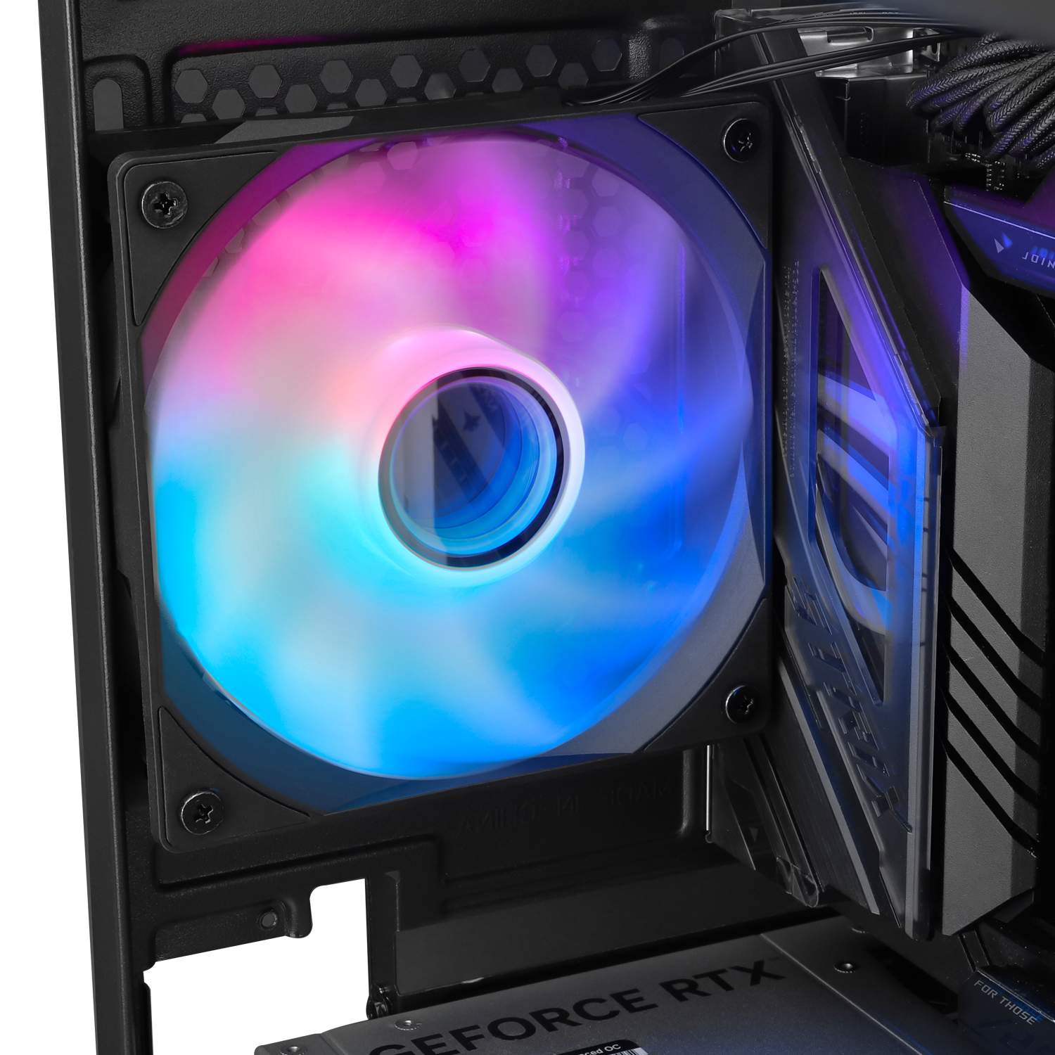 LIMIN TL-C12W-S PRISM INFINITY MIRROR ILLUSION ARGB SHENGUANG SYNCHRONOUS TEMPERATURE CONTROL SILENT CASE FAN 12CM