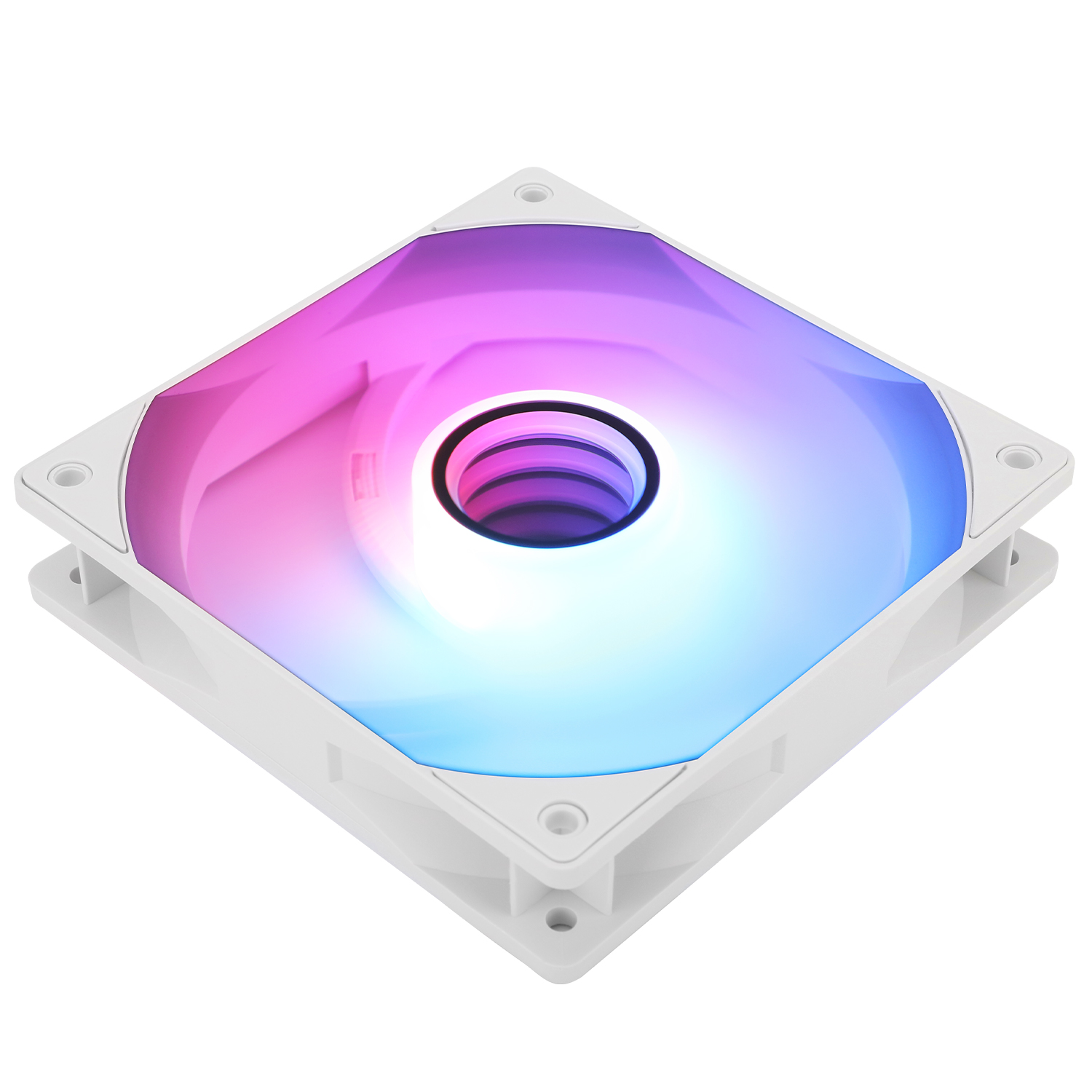 LIMIN TL-C12W-S PRISM INFINITY MIRROR ILLUSION ARGB SHENGUANG SYNCHRONOUS TEMPERATURE CONTROL SILENT CASE FAN 12CM