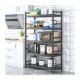 Microwave oven rack Household multi-layer storage rack Multi-functional kitchen storage rack Floor-standing fence with storage
