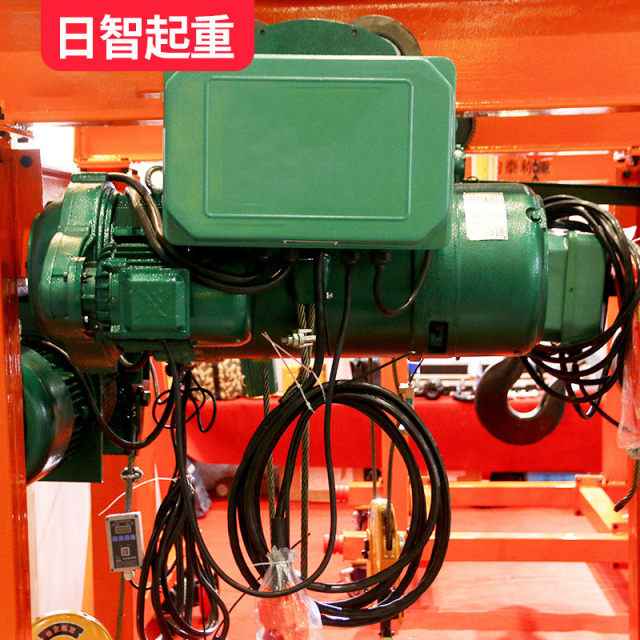 现货钢丝绳行车电动葫芦提升机微型固定式吊起重装卸设备工具