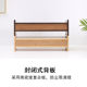 Computer monitor elevated office desk cushion heightened base storage desktop storage desktop computer elevated bamboo