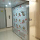 Automatic sliding door air shower room automatic sensing sliding door air shower room dust-free workshop automatic sliding door air shower channel