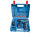 12V blue electric drill charging drill lithium battery household multi-function power tool set accessories screwdriver flashlight