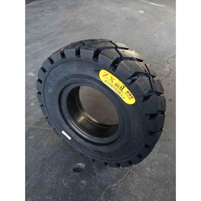 叉车500-8 400-8合力杭州叉车旋转木马拖车升降机耐磨型实心轮胎