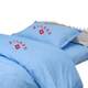 Dark green blue sheets Student unit Hospital unit Single student bedding single clinic dormitory sheet