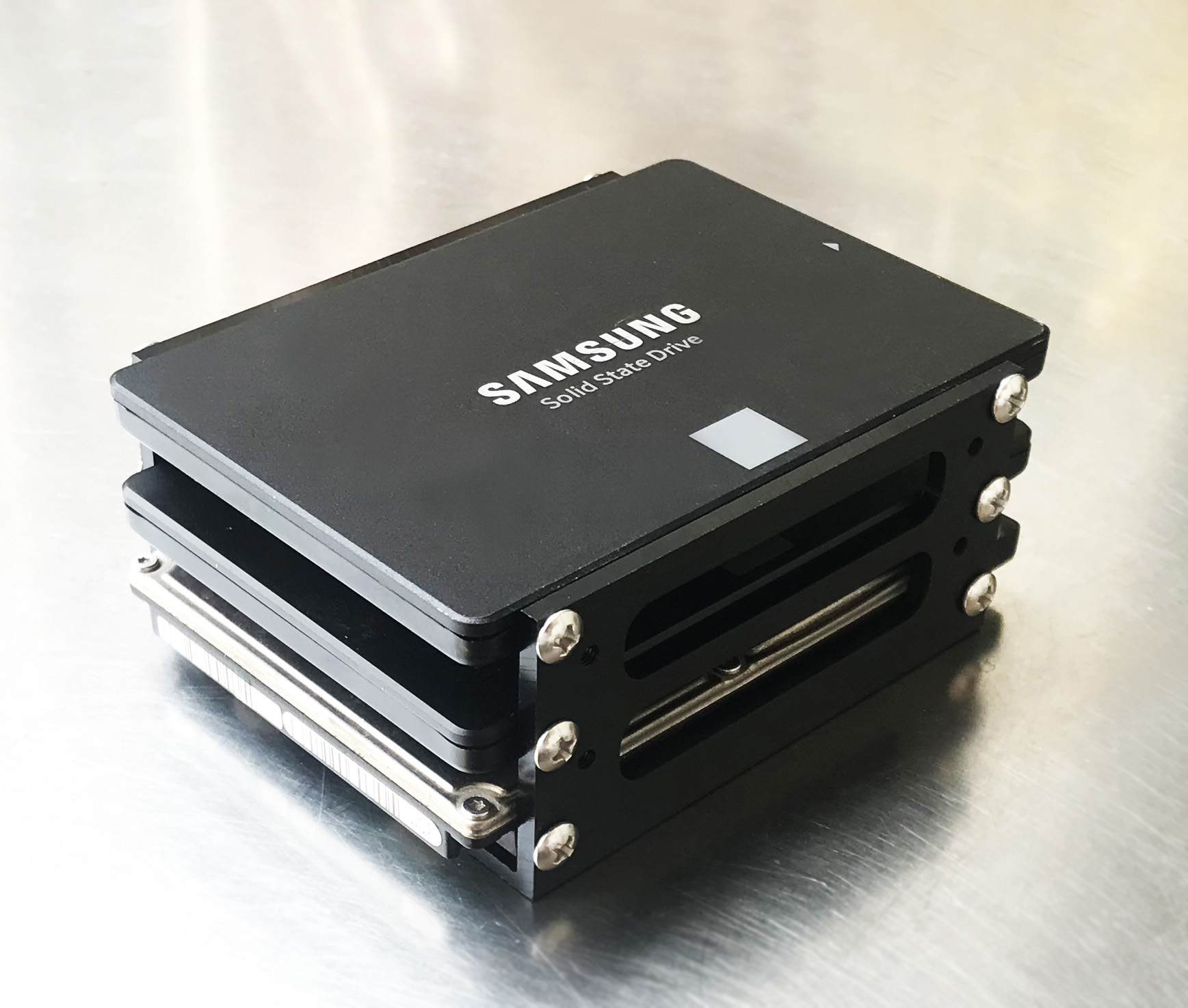 [QINGFENG STUDIO] 새로 디자인된 SSD HDD 확장 아티팩트 2.5인치 하드 드라이브 브래킷 하드 드라이브 랙
