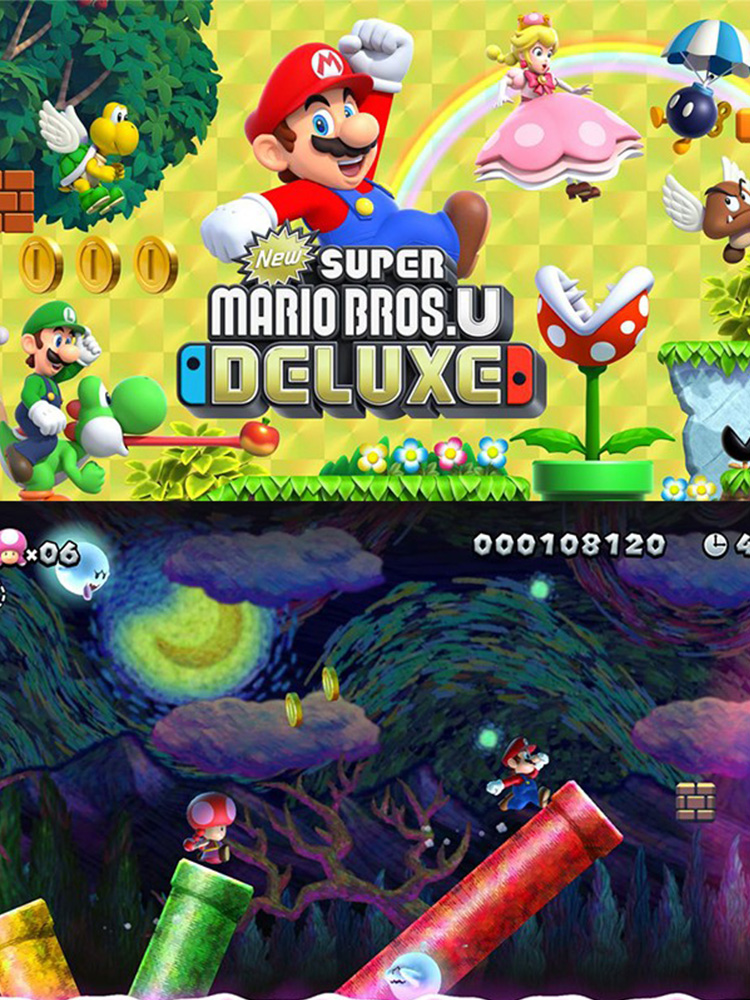 스위치 NS 게임 뉴 슈퍼 마리오 브라더스 U 슈퍼 마리오 DX 디럭스 에디션 중국어