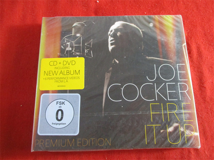Joe Cocker Fire It Up CD+DVD Европейская версия нераспечатана 9318 Изображение 1