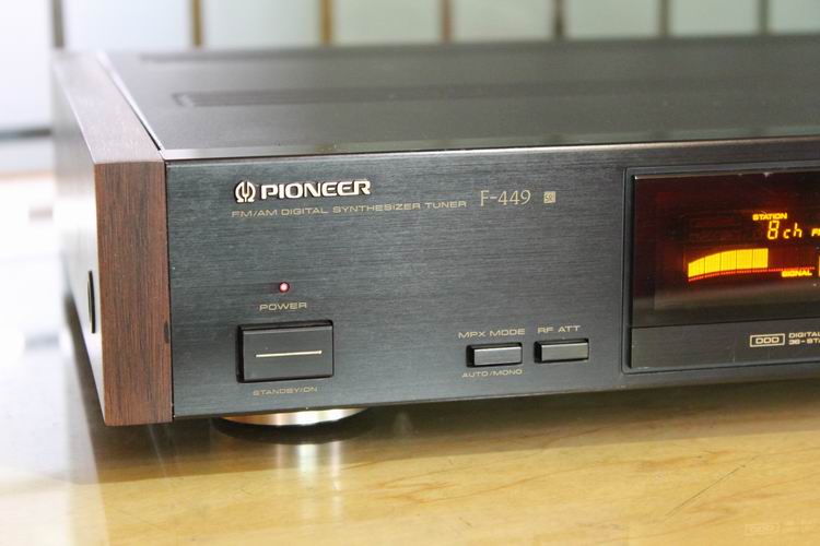 PIONEER|PIONEER F-449 FM 라디오 헤드[DX 원격 수신] 220V