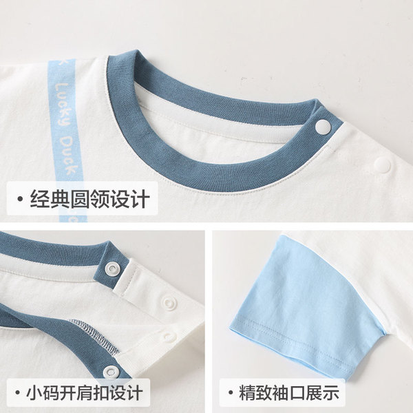 【短袖清仓】儿童短袖t恤夏季潮牌简约童装卡通潮牌童装宝宝半袖 — 5