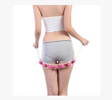 수동 자궁 경부 마사지 장비 홈 건강 마사지 롤러 백 풀러 목 및 허리 마사지 도구