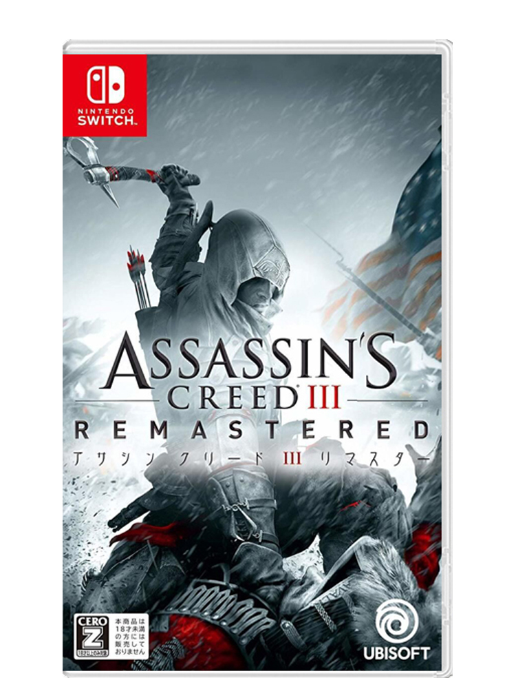 NINTENDO SWITCH 게임 카트리지 NS ASSASSINS CREED 3 HD 리마스터 중국어 버전 재고 있음