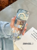 Чашка для воды для детей и девочек, симпатичная и красивая ученица, специальная портативная чашка для школы, летняя портативная простая пластиковая чашка
