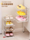 Baby shoe rack simple door door home children's small shoe cabinet narrow multi-layer baby space-saving shoe storage rack