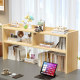 Desktop bookshelves solid wood student desk storage shelf desk bookcase office desk simple bookshelves