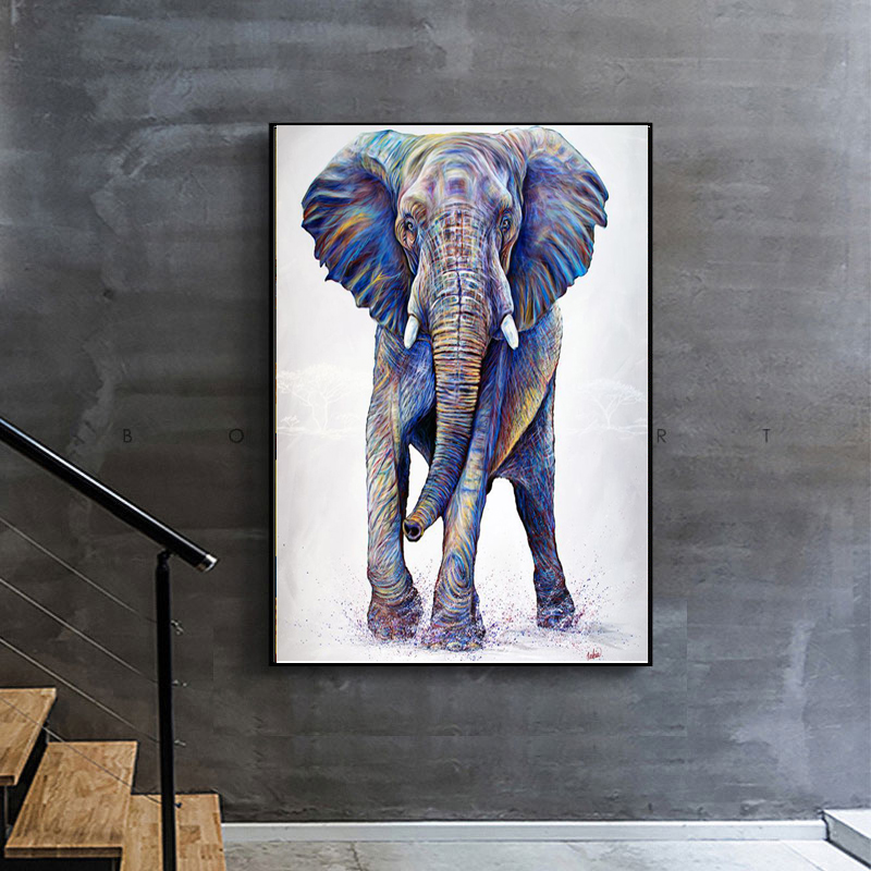 다이아몬드로 가득 찬 5D 다이아몬드 페인팅 새로운 길조 코끼리 동물 도트 다이아몬드 크로스 스티치 유럽과 미국 스타일의 크리스탈 다이아몬드 쇼 분위기